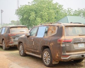 Seized vehicles