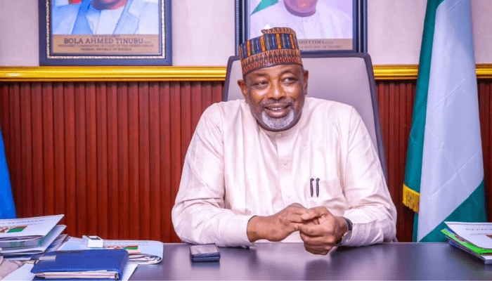 Minister of Agriculture and Food Security, Abubakar Kyari.