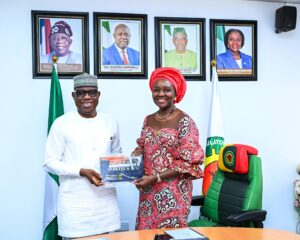 NNPC Group Chief Executive Officer, Bayo Ojulari and NUPRC Chief Executive, Oritsemeyiwa Eyesan.