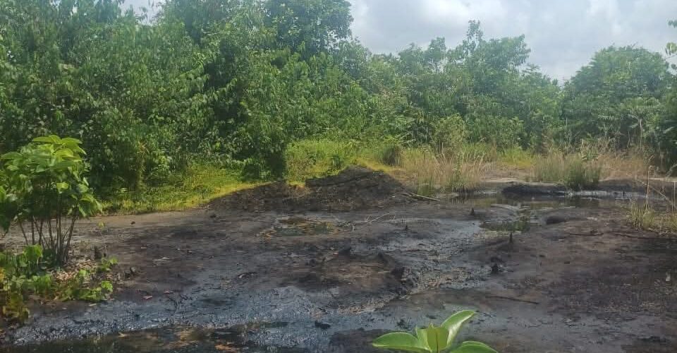 Navy destroys illegal crude oil storage site in Rivers