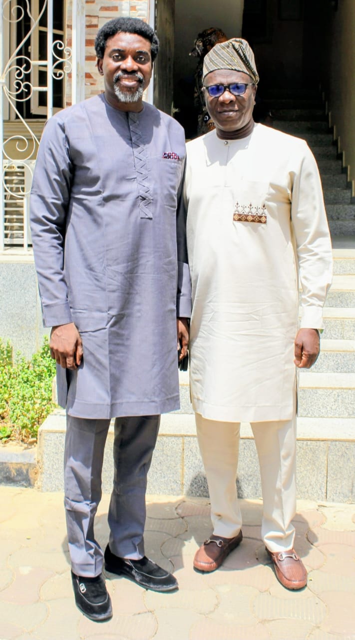 L R: REAN President, Ayo Ademilola, and the Managing Director/Chief Electrical Inspector of the Federation, Olusegun Adesayo 