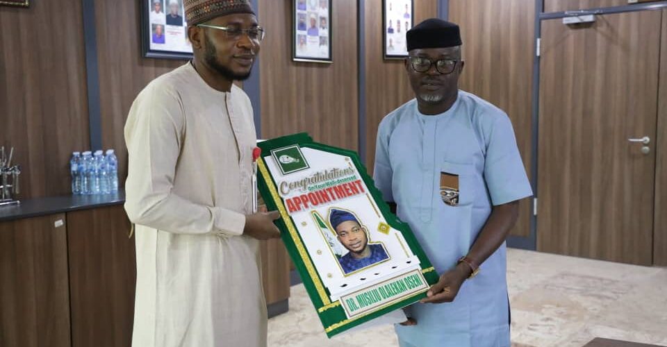 L R: NERC Chairman, Musiliu Oseni, and PCAN Chairman, Obas Esiedesa 