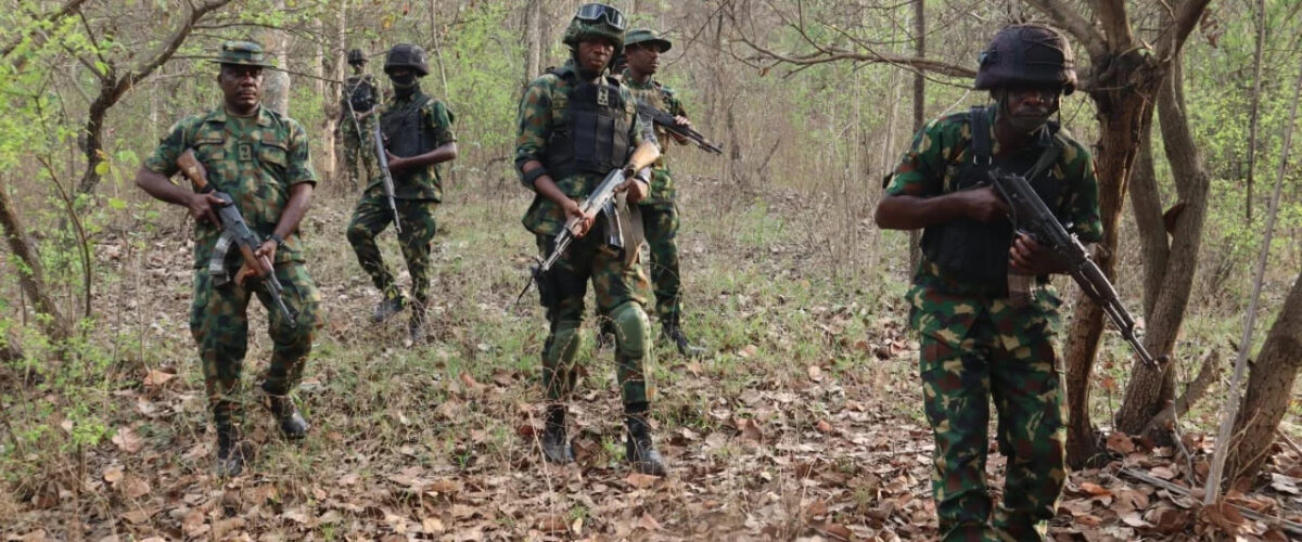 Troops of the Nigerian Army