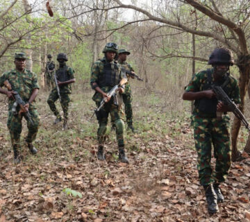 Troops of the Nigerian Army