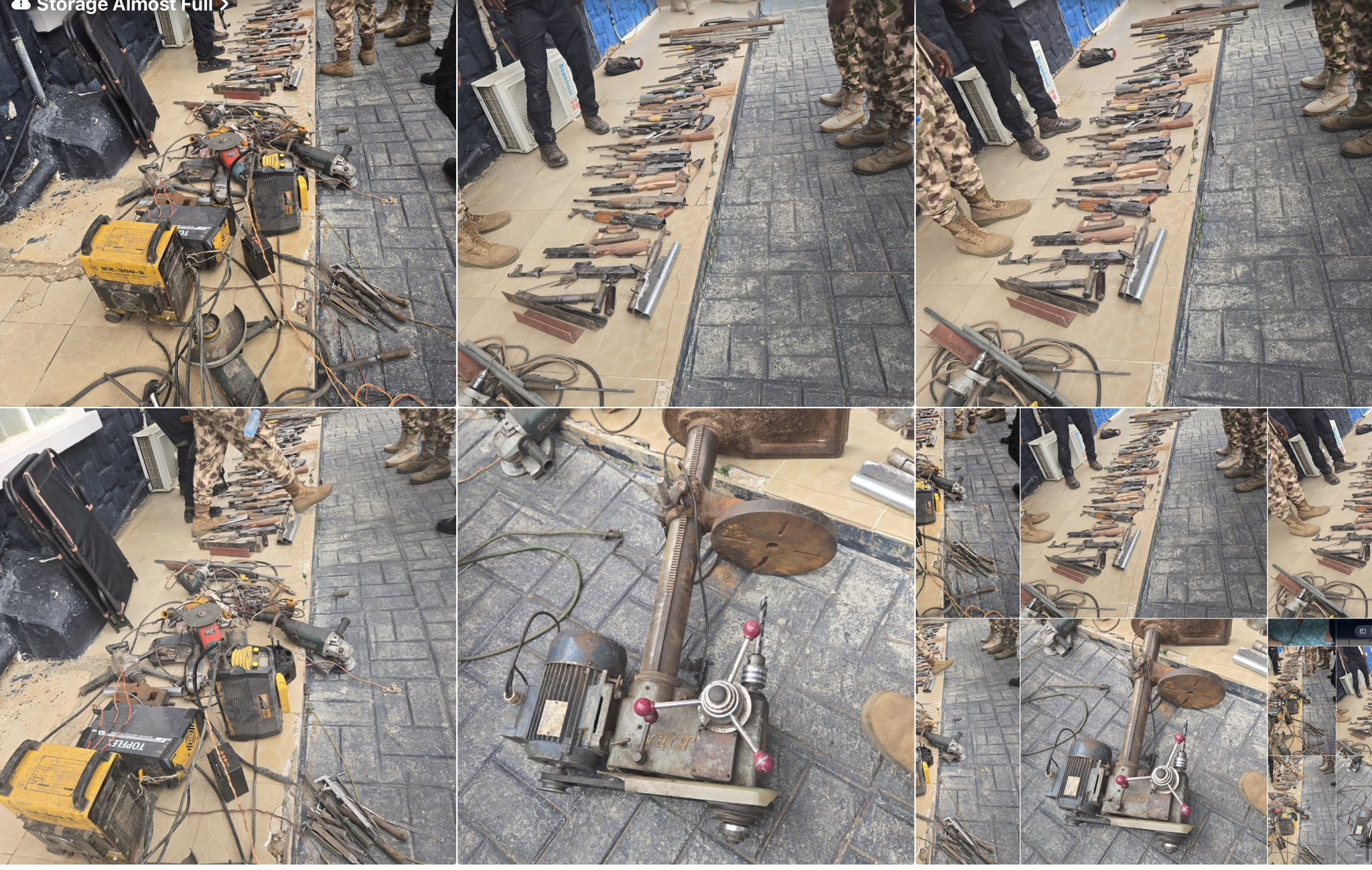 Items recovered