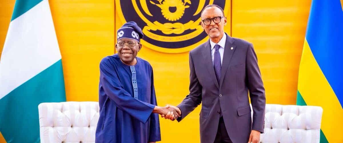 President Bola Tinubu and President Paul Kagame