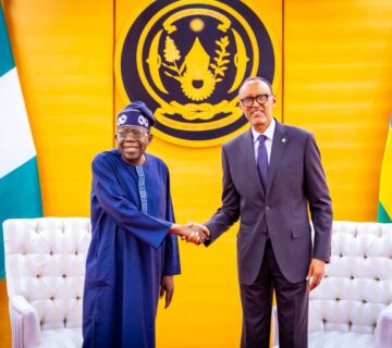 President Bola Tinubu and President Paul Kagame