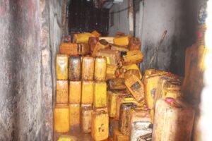 Adulterated palm oil (Photo Credit: LASCOPA)