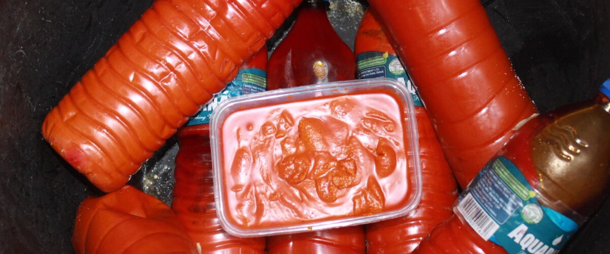Adulterated palm oil (Photo Credit: LASCOPA)