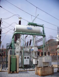 Newly commissioned transformer 