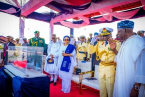 Maritime Security: Tinubu commissions three Naval vessels