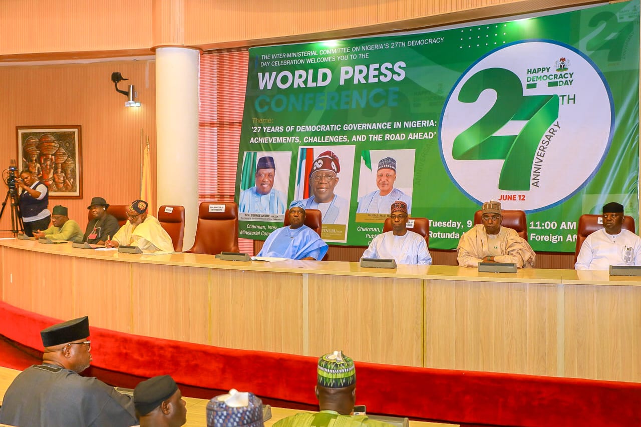 Democracy Day: FG defends Tinubu's reforms, says Nigeria on path to recovery