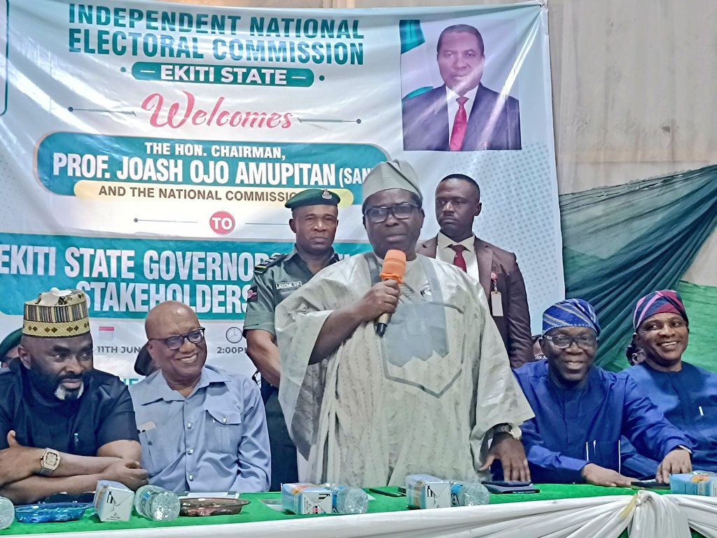 #EkitiDecides2026: Every valid vote will count, INEC assures stakeholders ahead of election