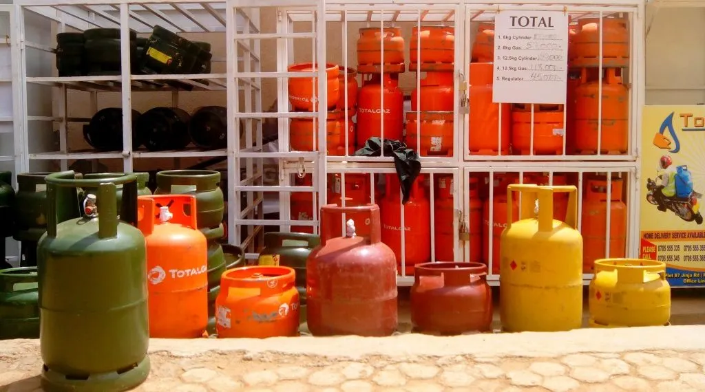 Cooking gas cylinders