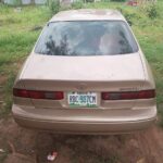 The recovered vehicle