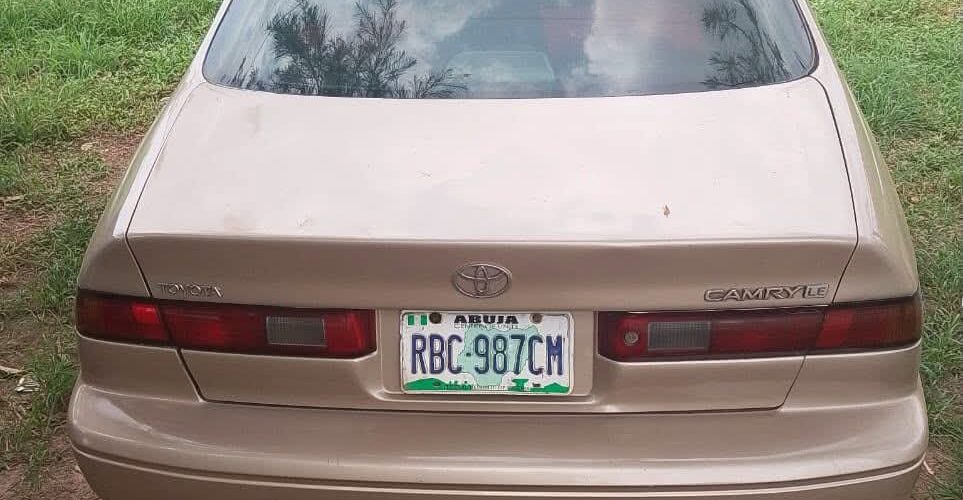 The recovered vehicle