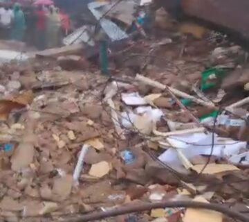 Building collapses in Lagos