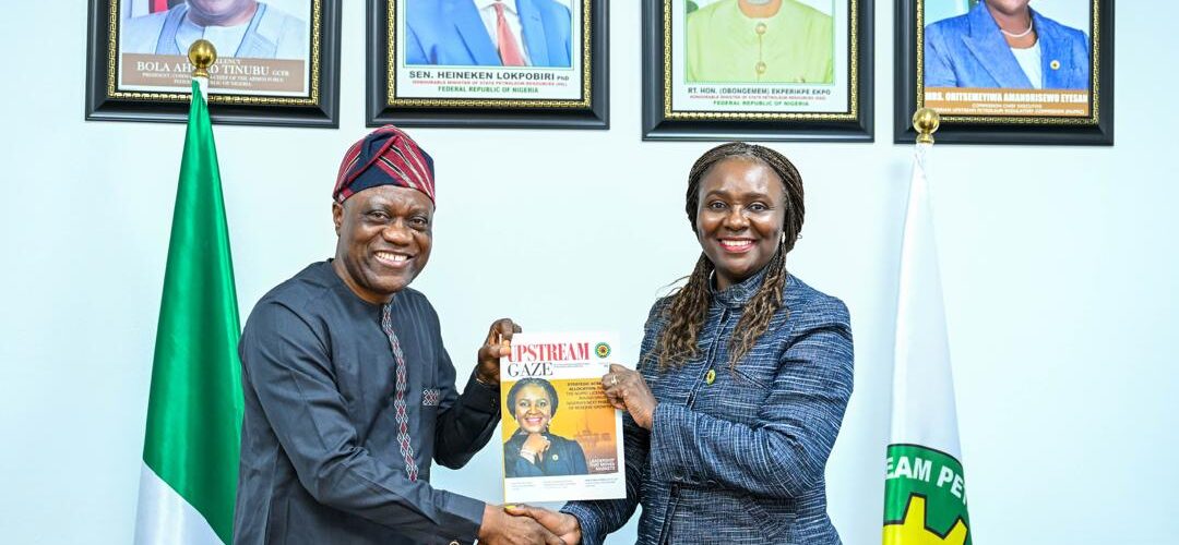 L R: The Statistician General of the Federation, Adeyemi Adeniran and the Commission Chief Executive, Oritsemeyiwa Eyesan