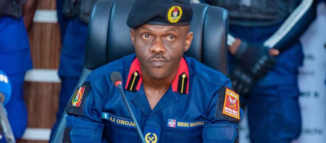 Commander of the Mining Marshals, John Attah Onoja 