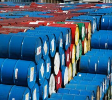 Oil Barrels used to illustrate the story 