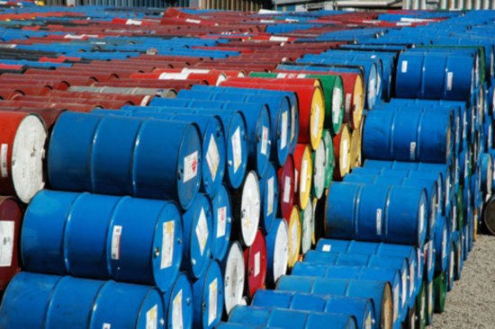 Oil Barrels used to illustrate the story