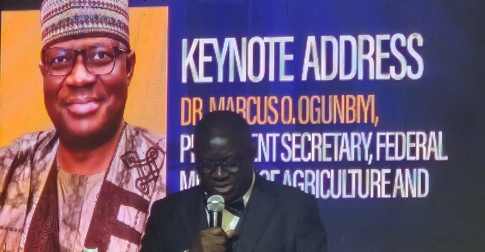 The Permanent Secretary, FMAFS, Marcus Ogunbiyi during the Africa Procurement and Supply Chain Summit and Awards 2026 