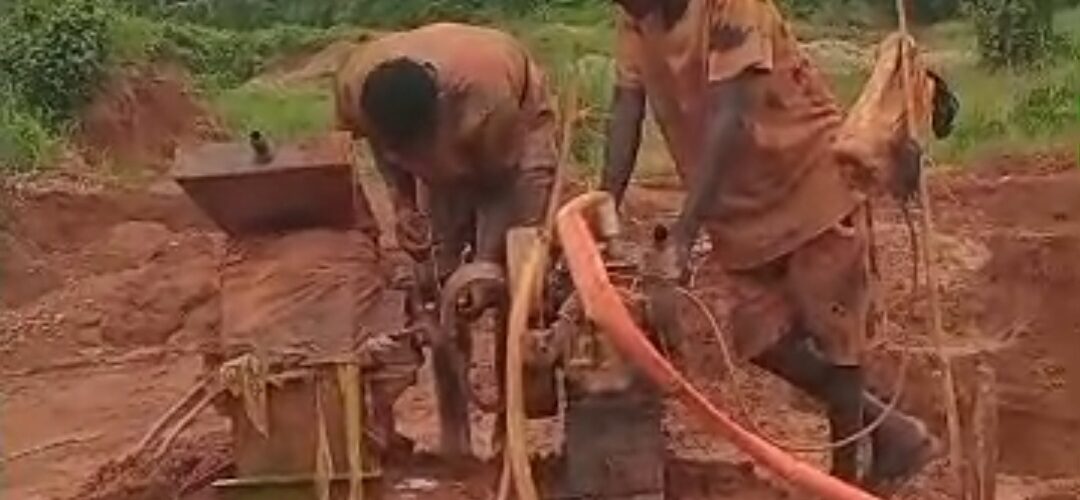 Illegal miners