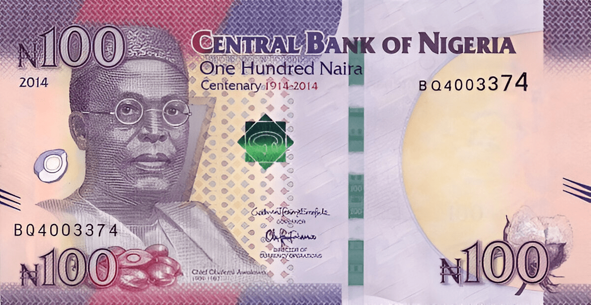 CBN warns against rejection of N100 note, says it remains legal tender
