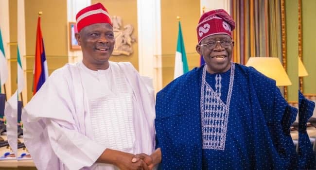 Rabiu Kwankwaso and Bola Tinubu