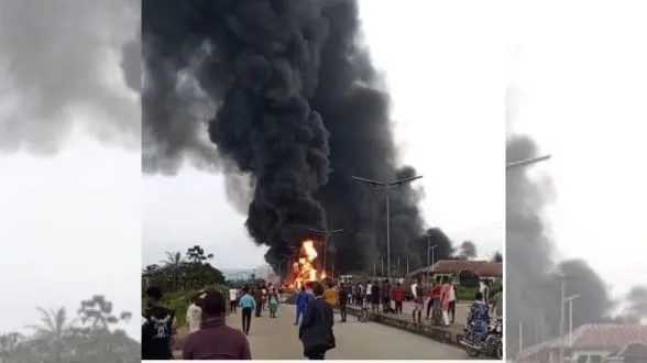 The fire in Odukpani 