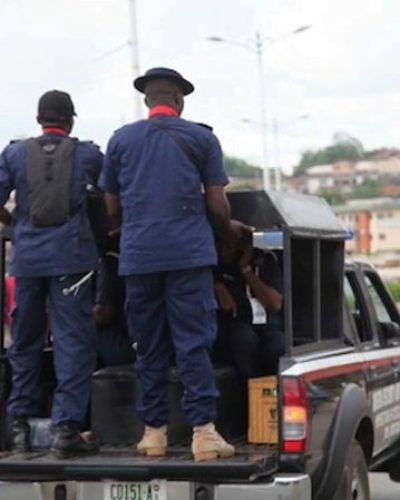 Nigeria Security and Civil Defence Corps (NSCDC) officials