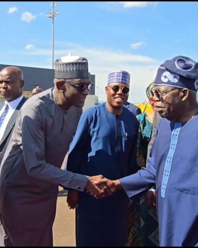 Tinubu arrives in Kigali for Africa CEO Forum