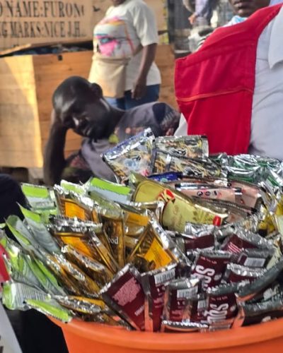 sachets alcoholic