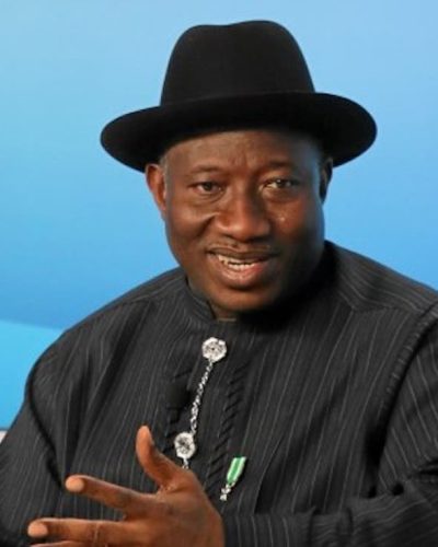 Former President Goodluck Jonathan