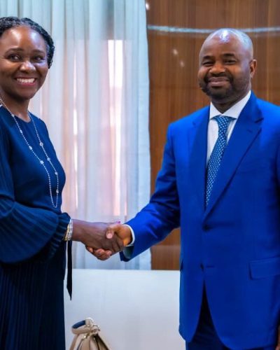 NUPRC Chief Executive, Oritsemeyiwa Eyesan, visited the Chairman, NRS, Zacc Adedeji