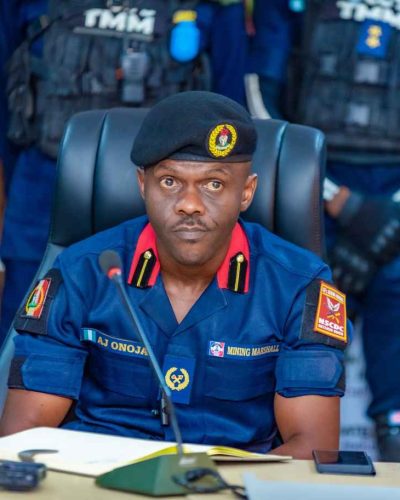 Commander of the Mining Marshals, John Attah Onoja.