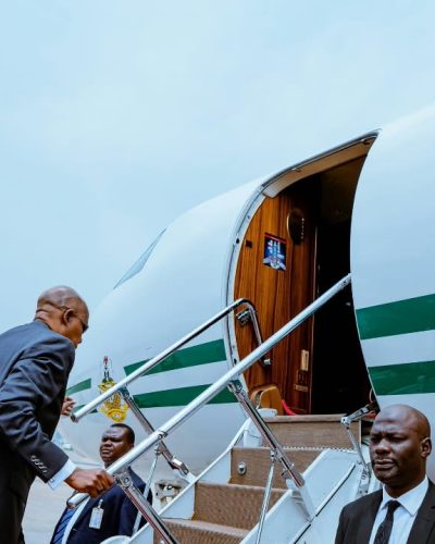 Shettima departs Abuja