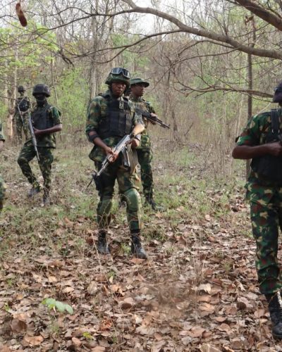 Troops of the Nigerian Army
