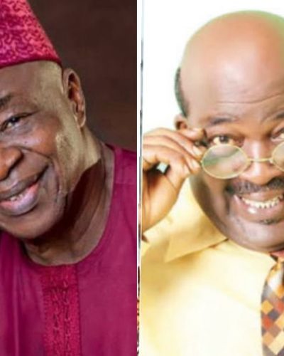 Wale Adenuga and Abiodun Ayoyinka (Papa Ajasco)