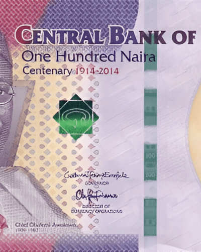 N100 banknote